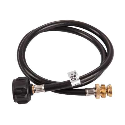 Gas Grill Parts QCC x CGA600 4FT Hose Refill Propane Adapter